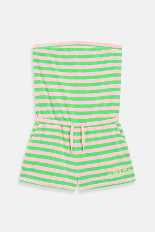 HERITAGE STRIPE TOWELLING ROMPER