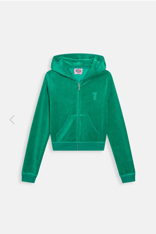 ULTRAMARINE BAMBOO VELOUR HERITAGE HOODIE