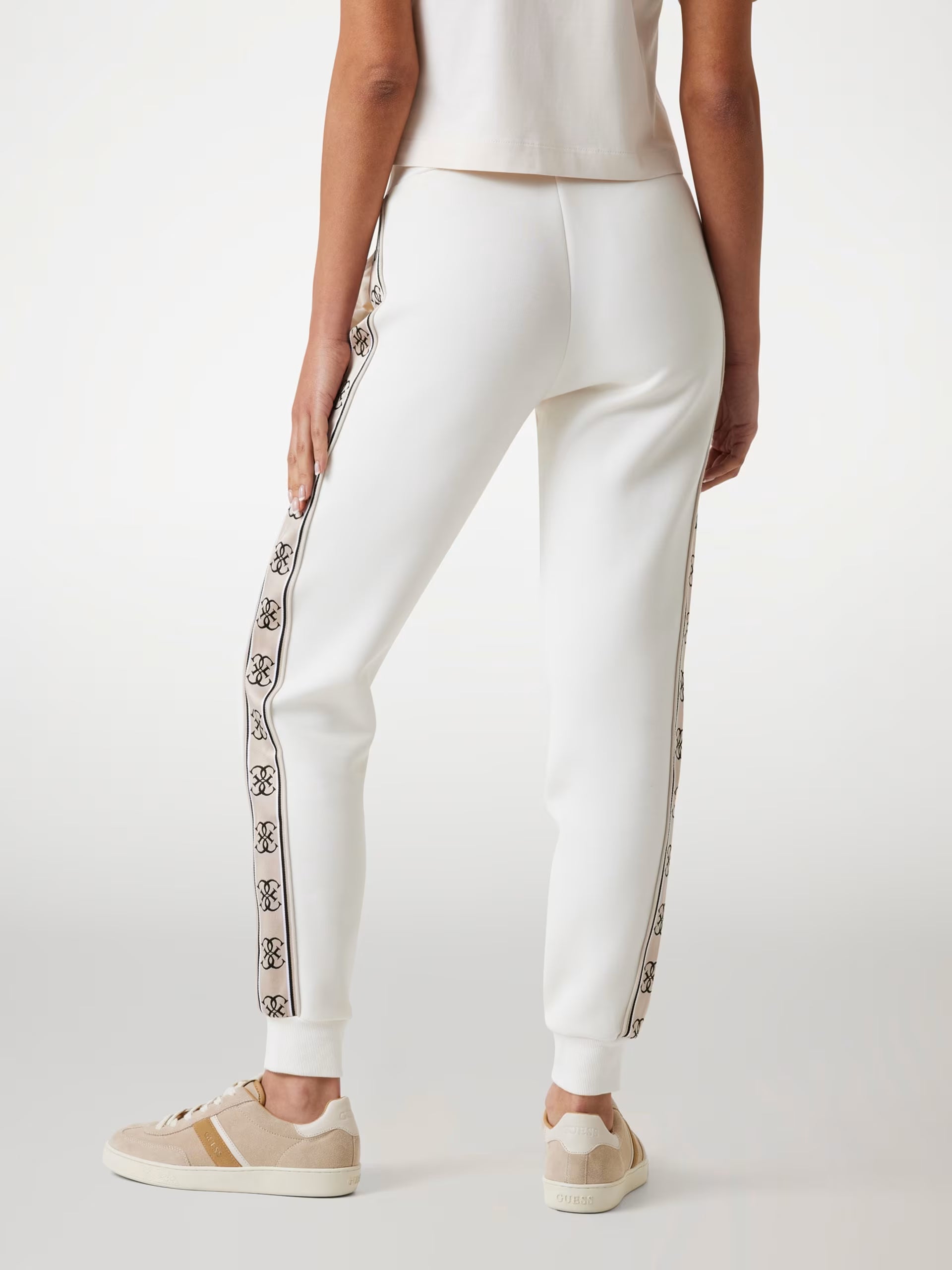 Guess - Pantaloni jogger logo laterale
