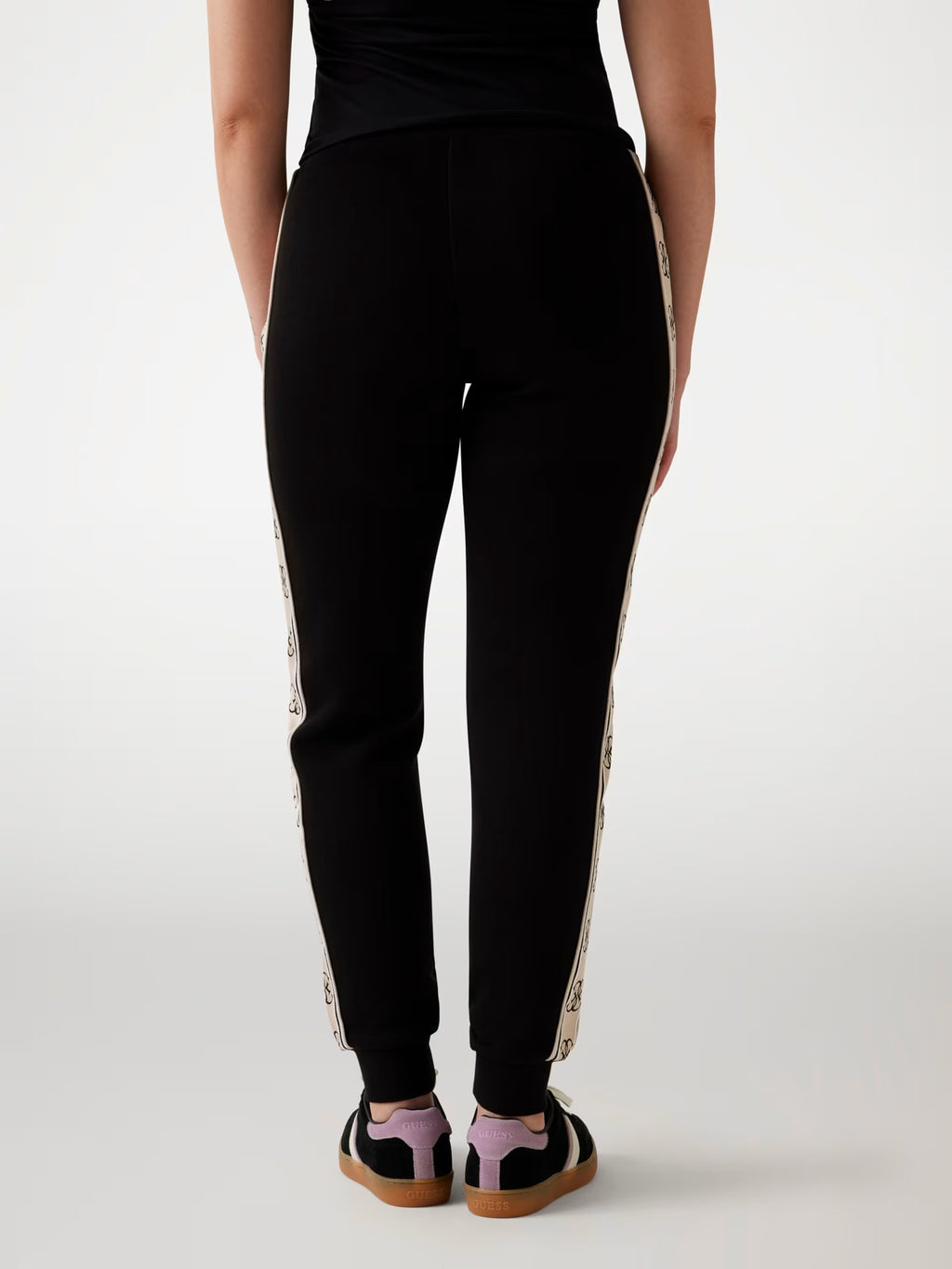 Pantalone Guess - Jogger Con Banda Laterale Logata