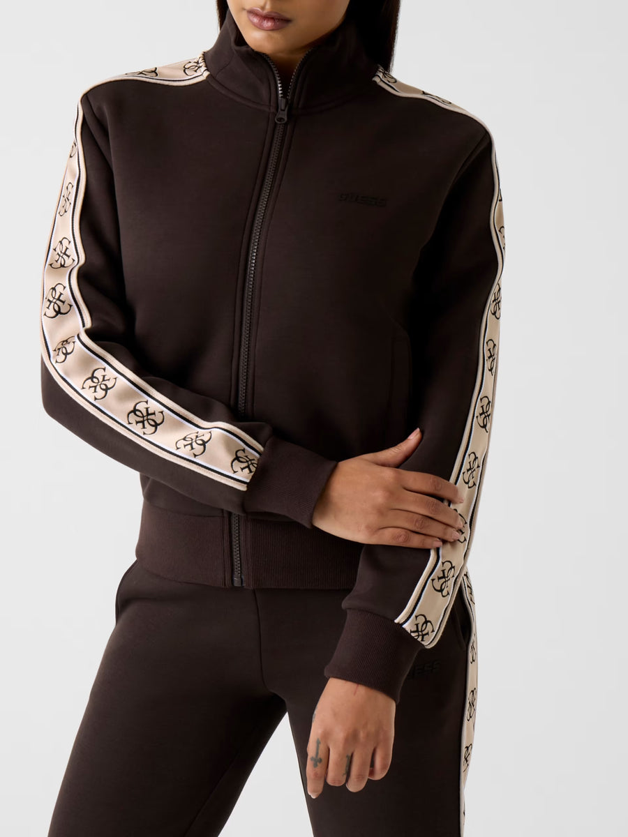 Felpa Guess - Felpa con Banda Logata Laterale — 4/4