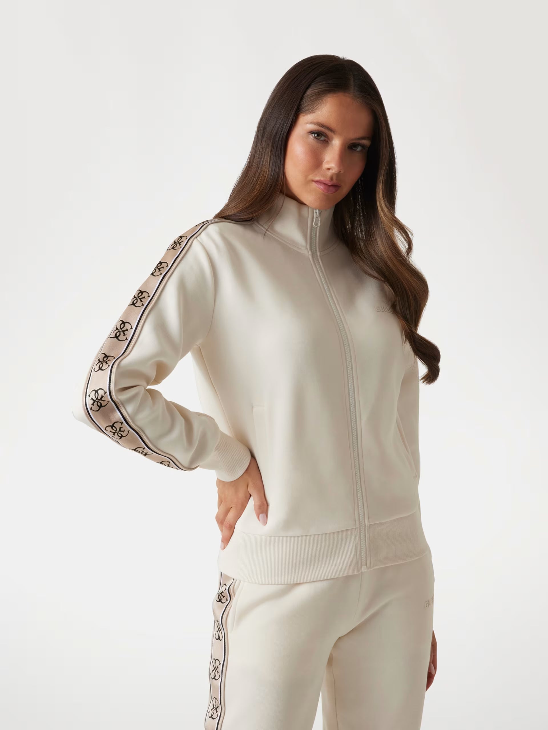 Guess - Felpa con banda logata laterale