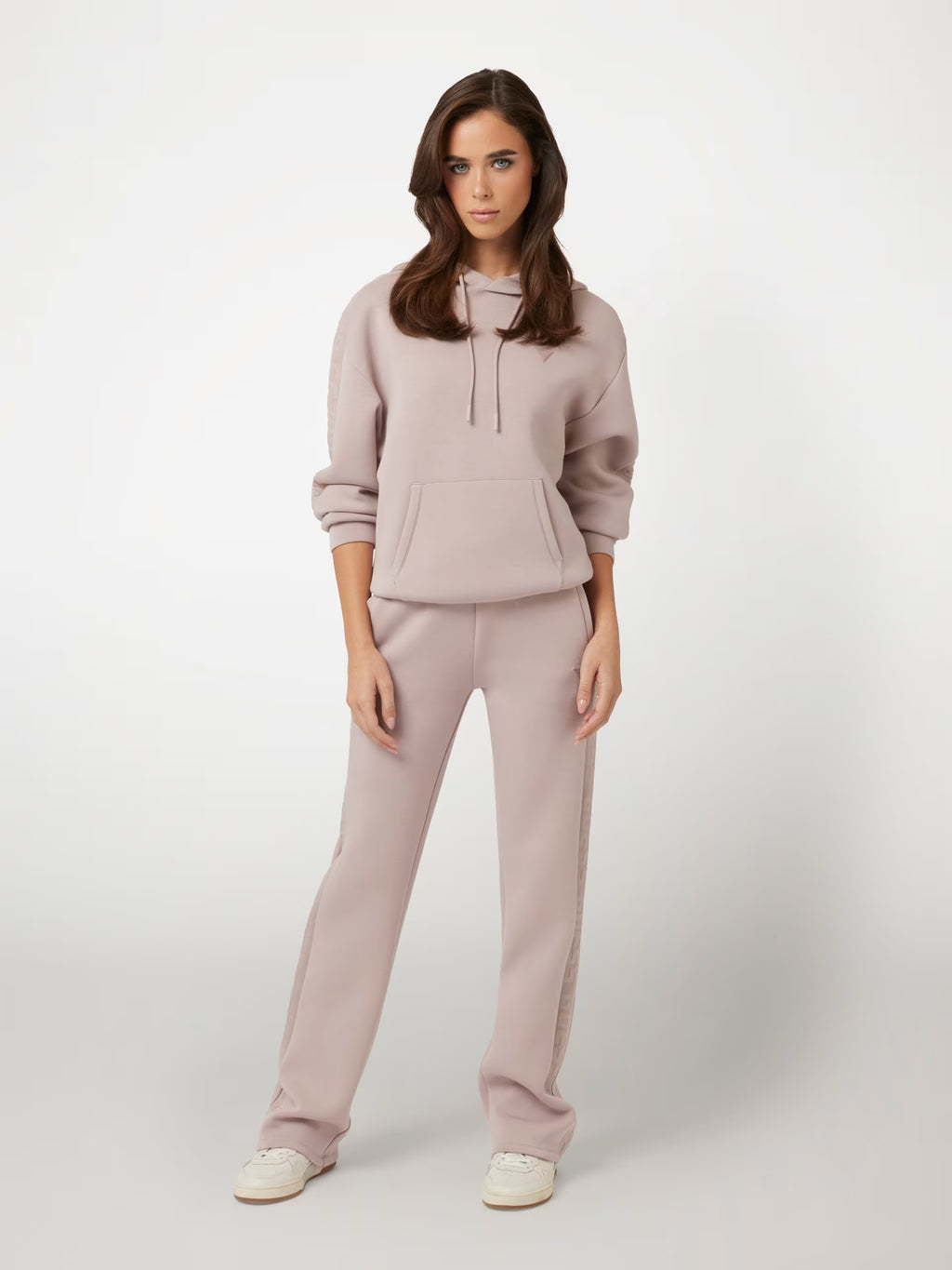 Pantalone Guess - Pantaloni scuba logo laterale