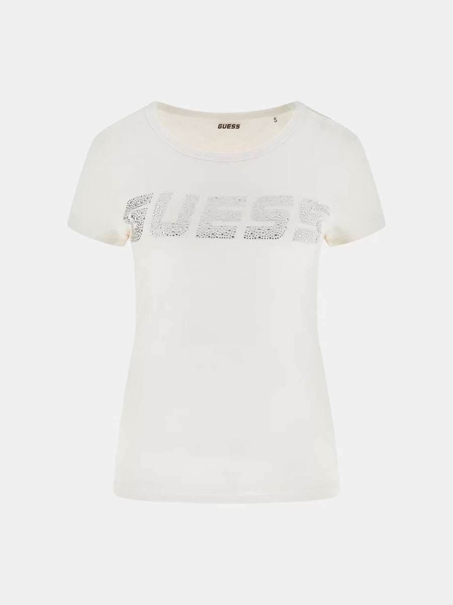T-shirt Guess -  T-Shirt Logo Strass — 10/10