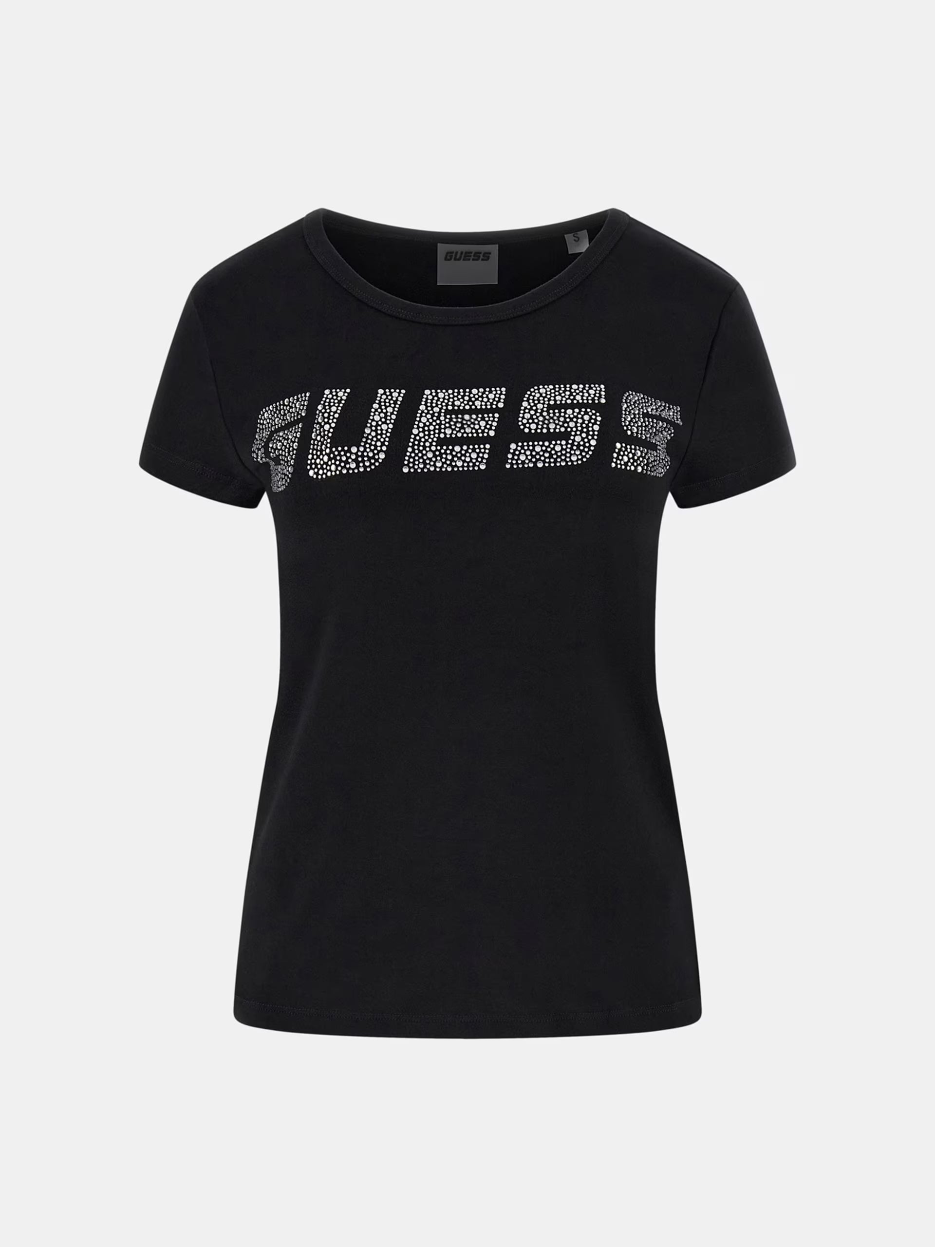 Guess -  T-shirt logo strass