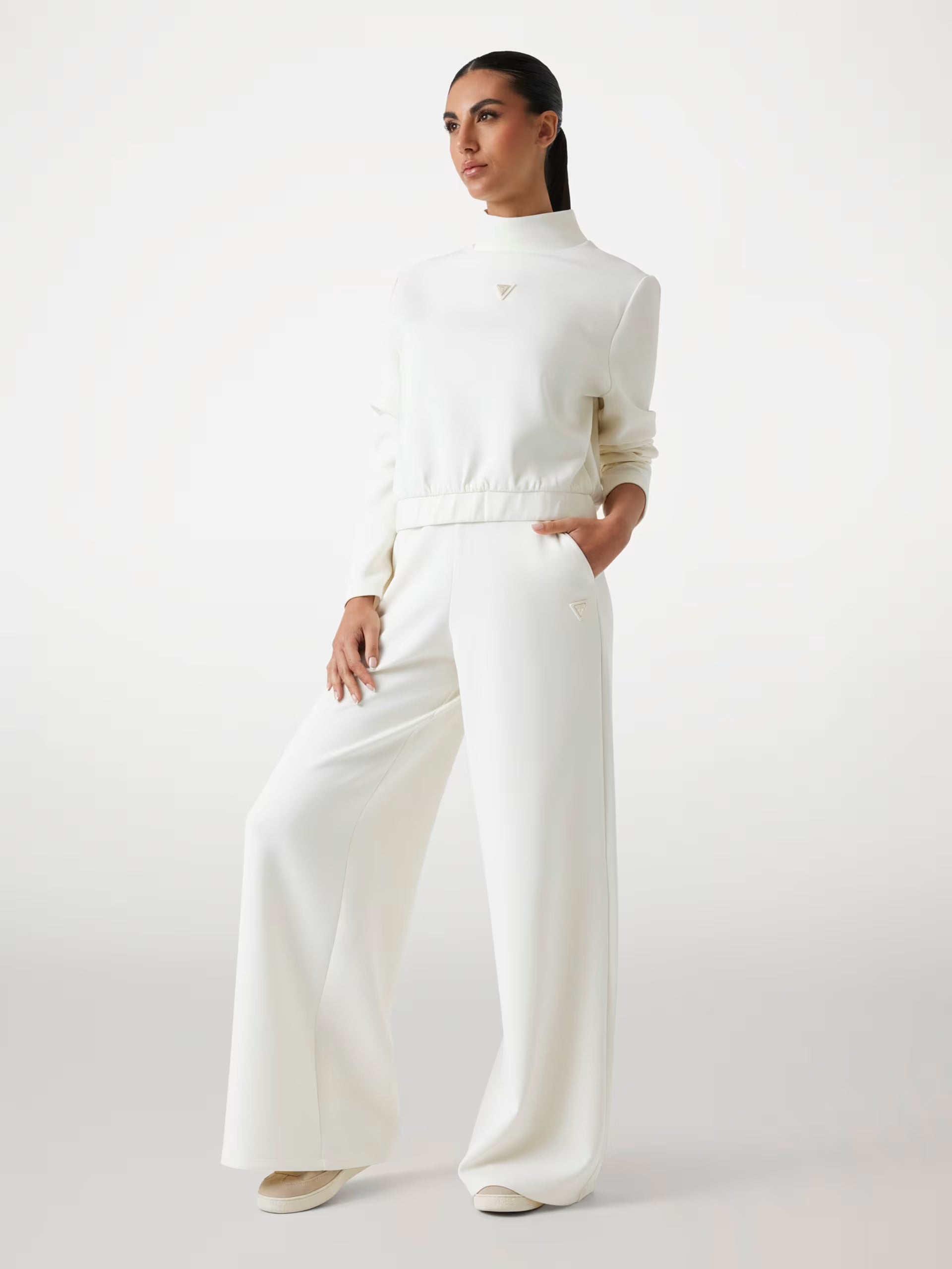 GUESS - Felpa collo alto