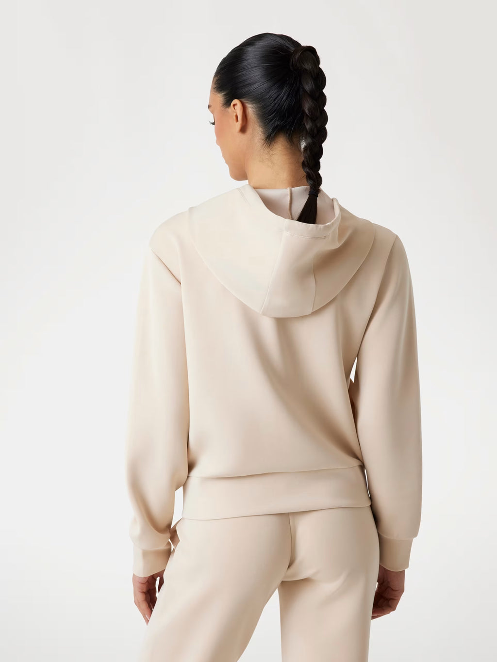 Guess - Felpa scuba con cappuccio