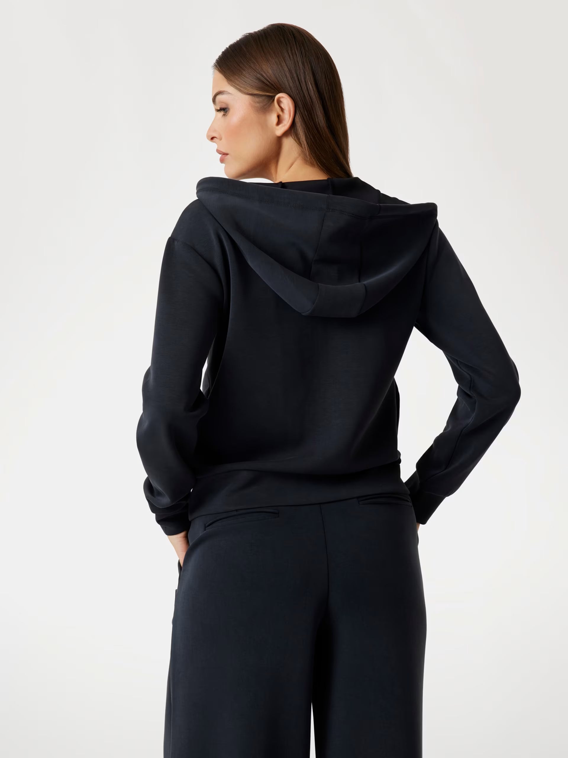 Guess - Felpa scuba con cappuccio