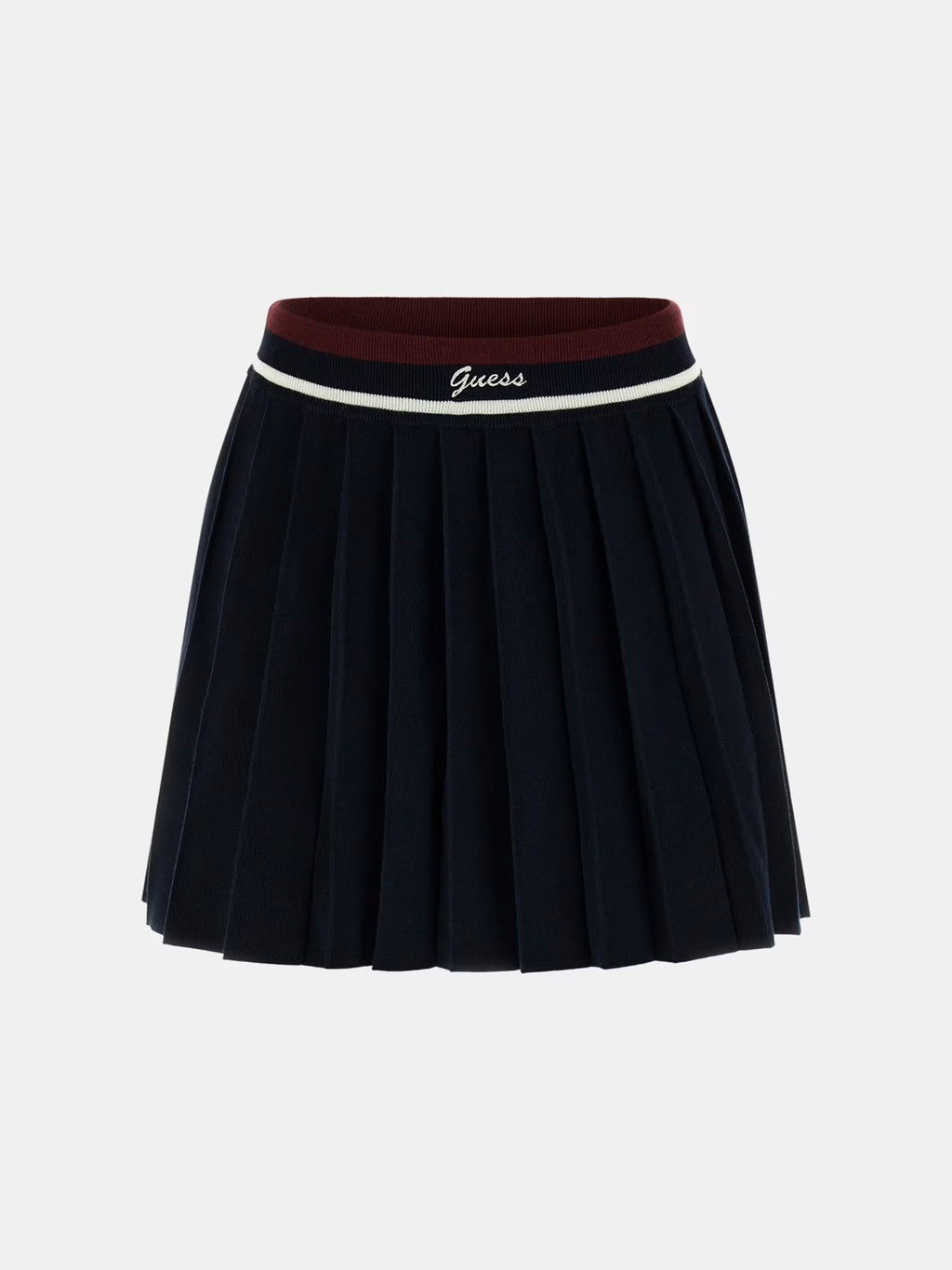 Guess - Minigonna plissettata misto lana