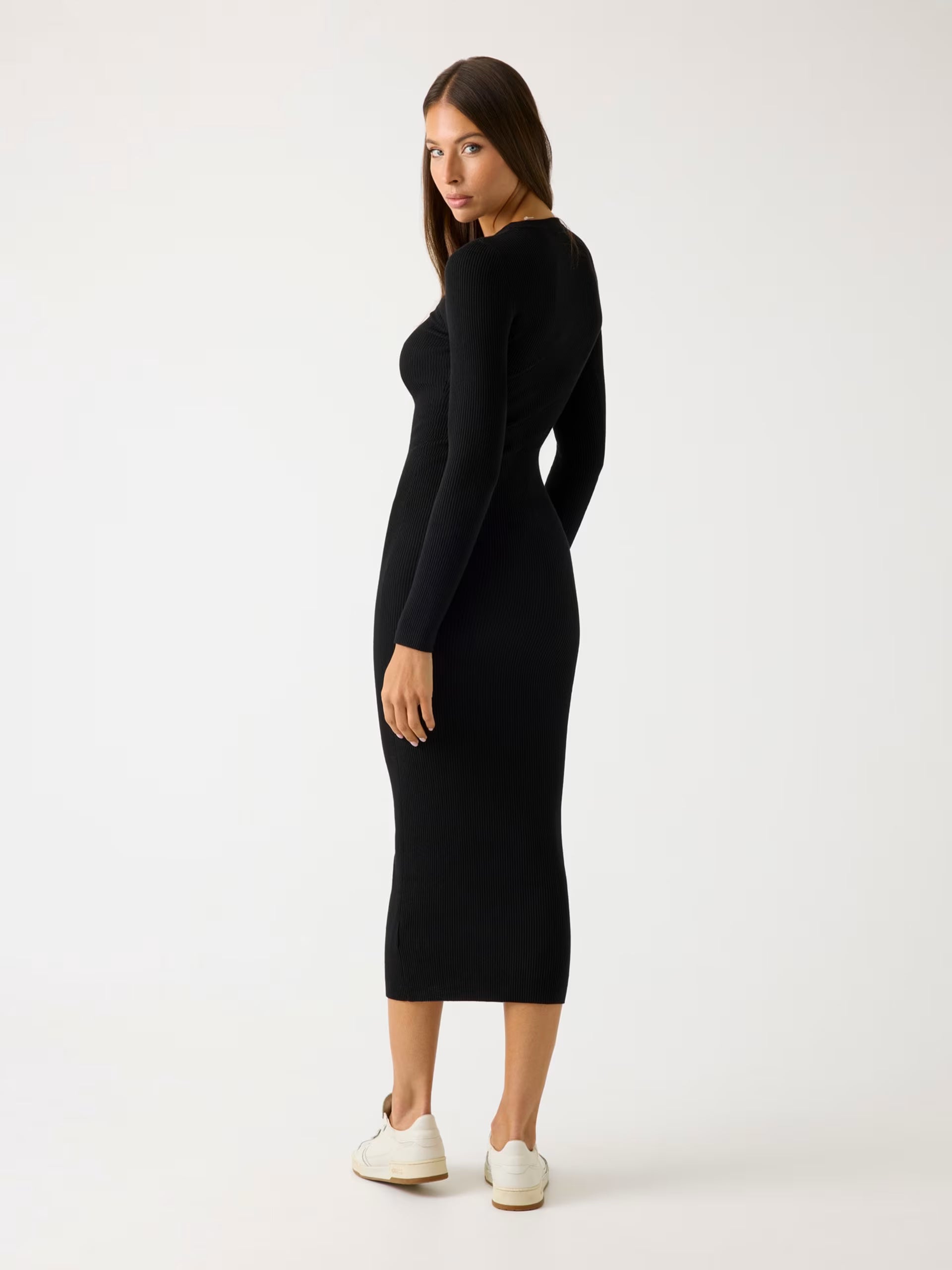 Guess - Vestito bodycon misto lana