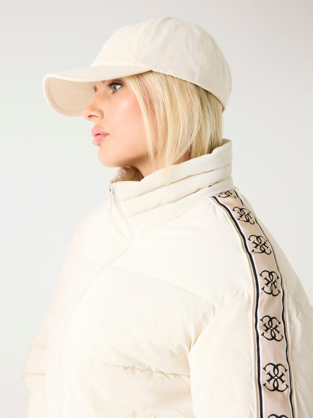 Giacca Guess - Giacca Piumino Collo Alto