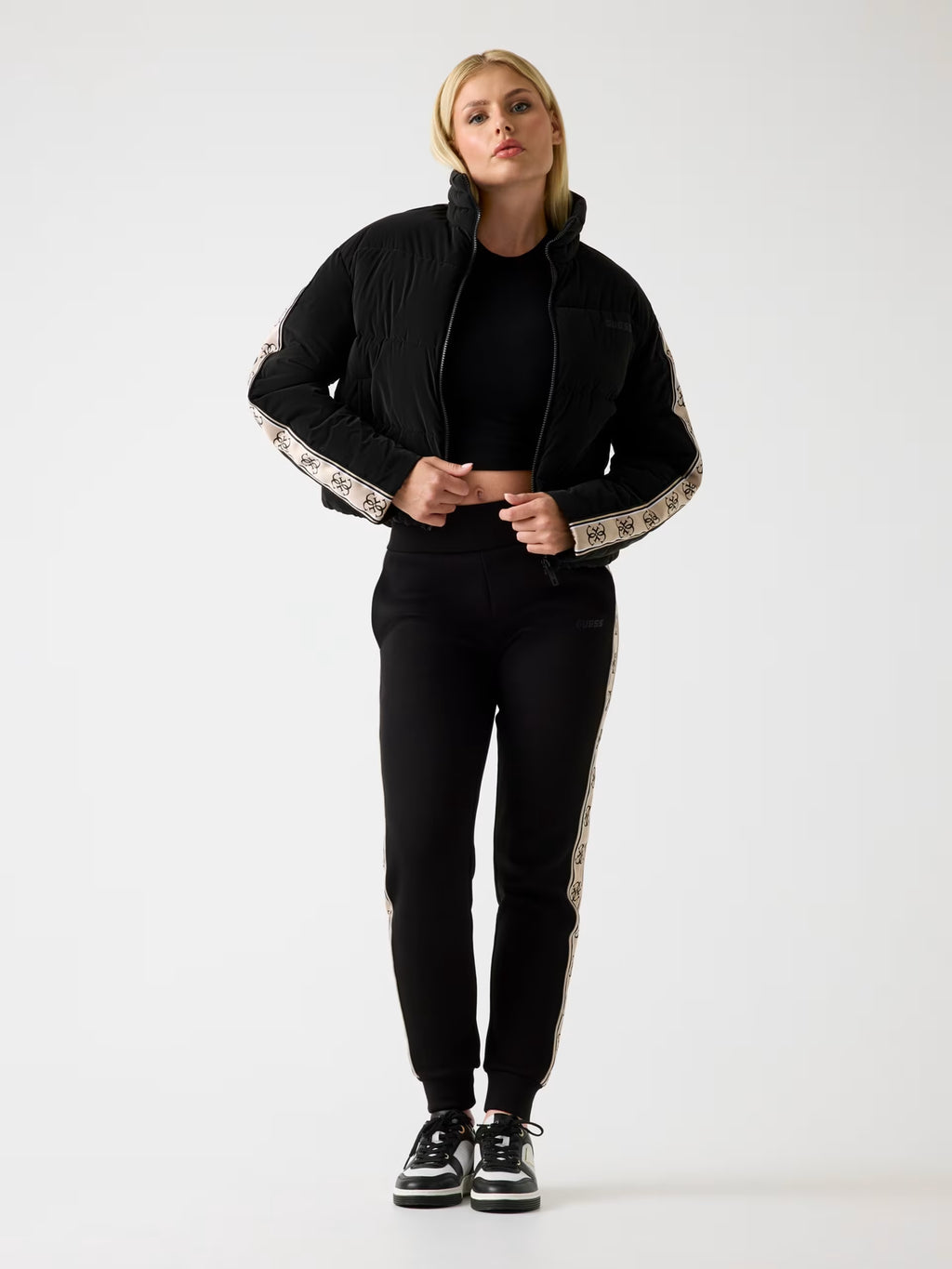 Giacca Guess - Giacca Piumino Collo Alto