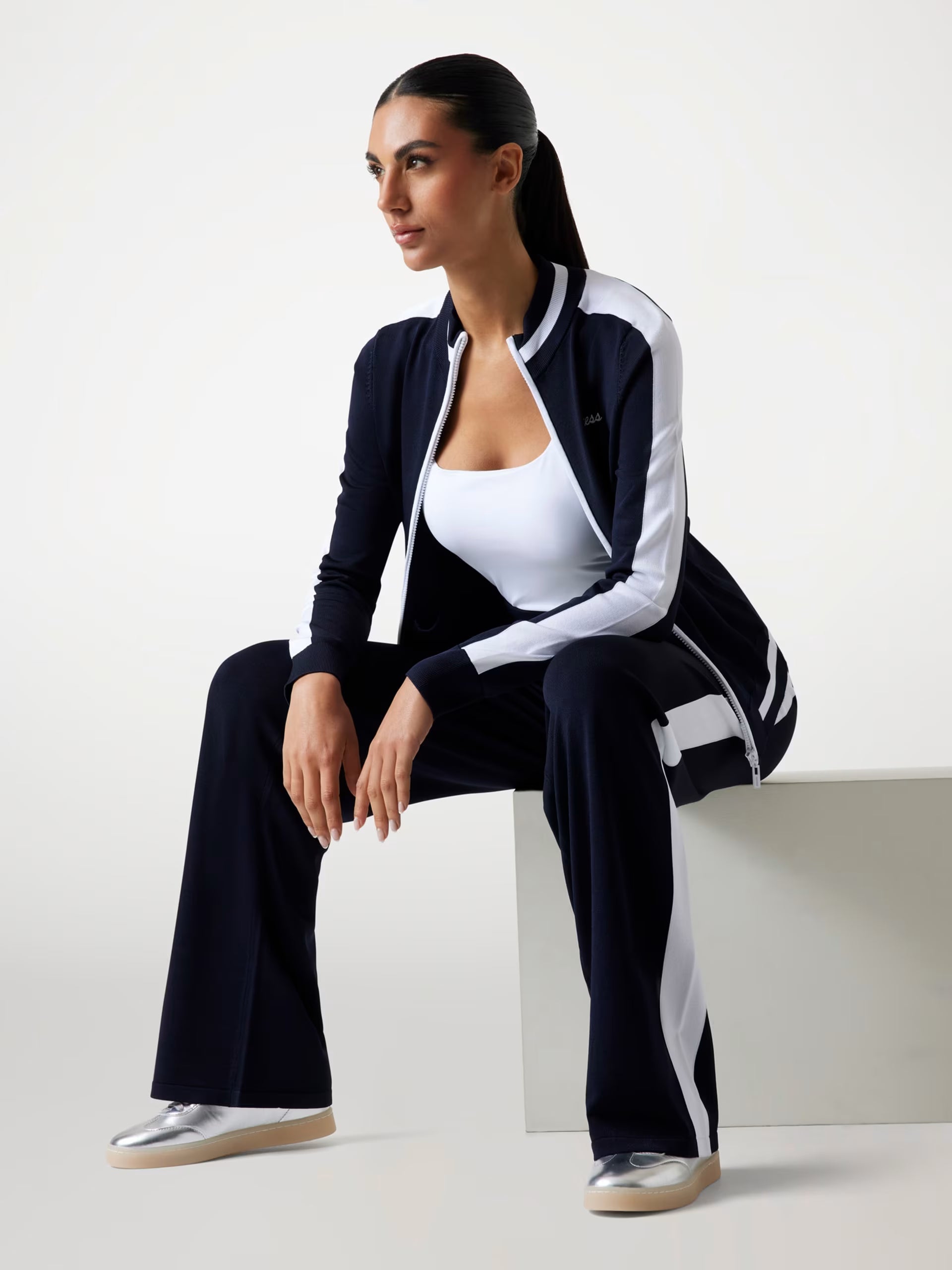 Pantalone Guess - Pantalone sportivo in misto viscosa