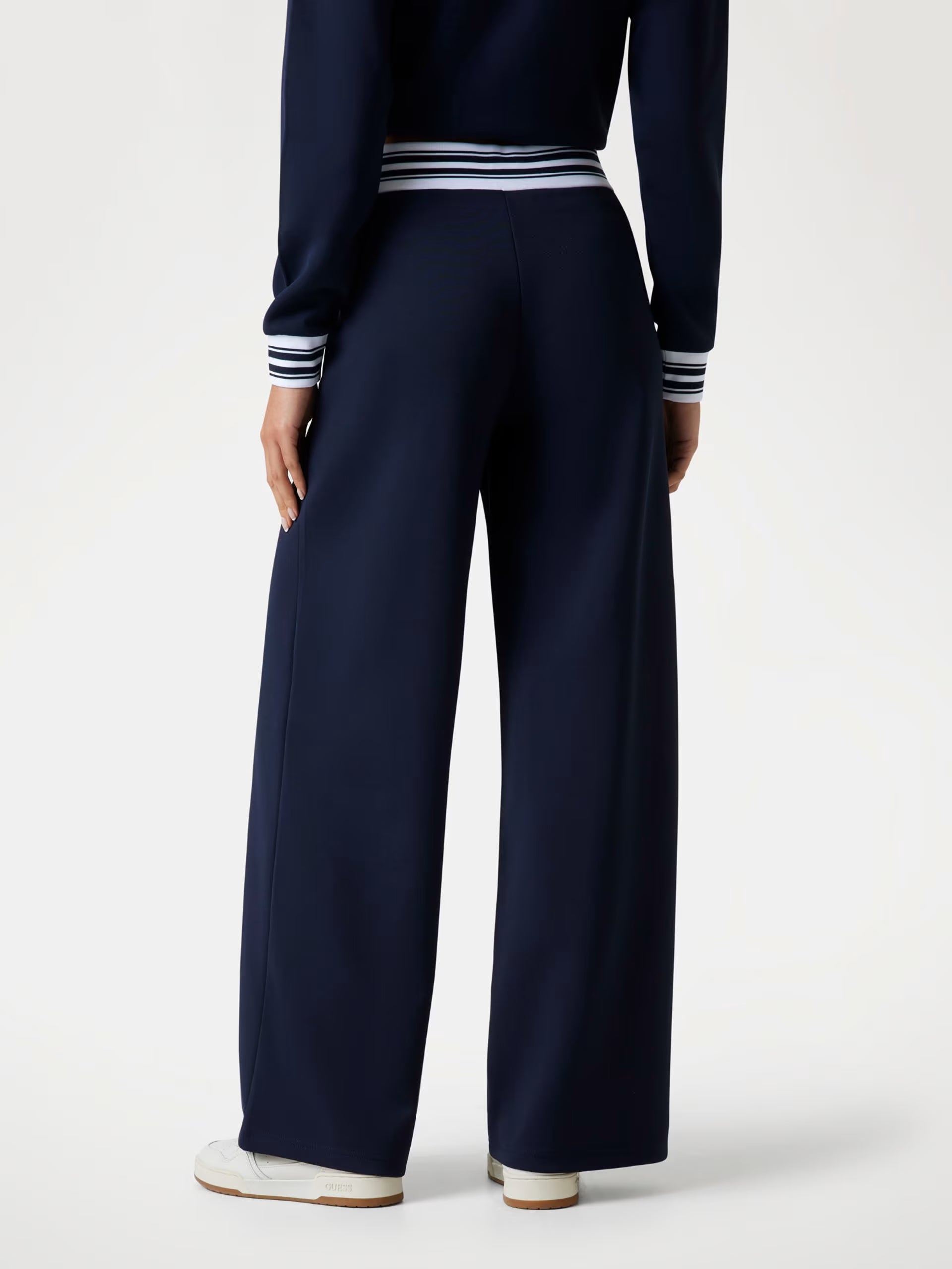 Guess - Pantalone sportivo gamba larga