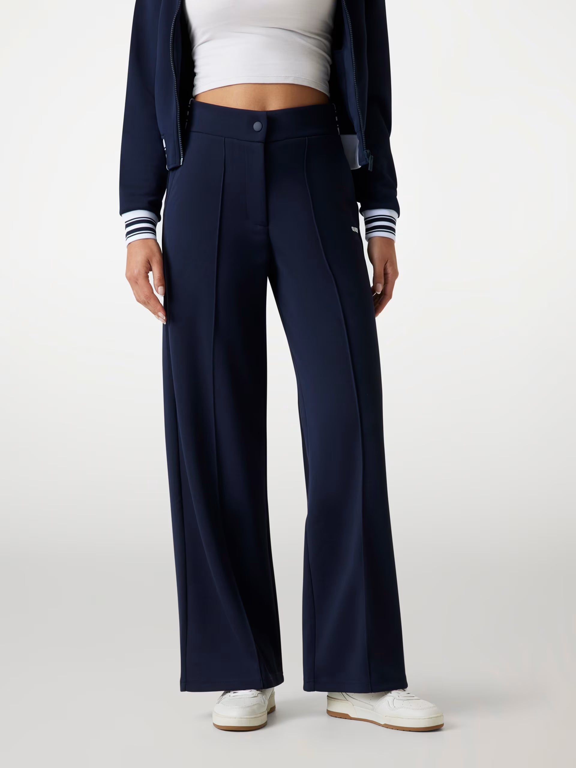 Guess - Pantalone sportivo gamba larga