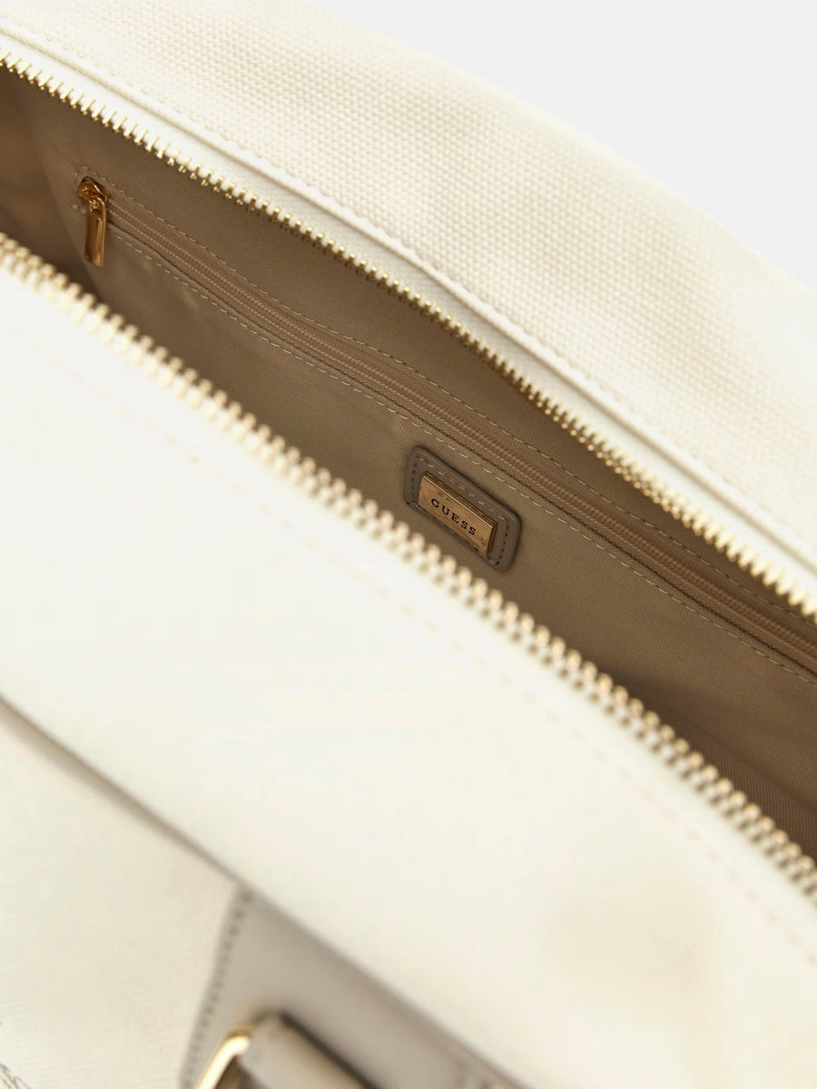 Borsa Guess - Bowling Bag In Similpelle Con Logo 4G — 8/9