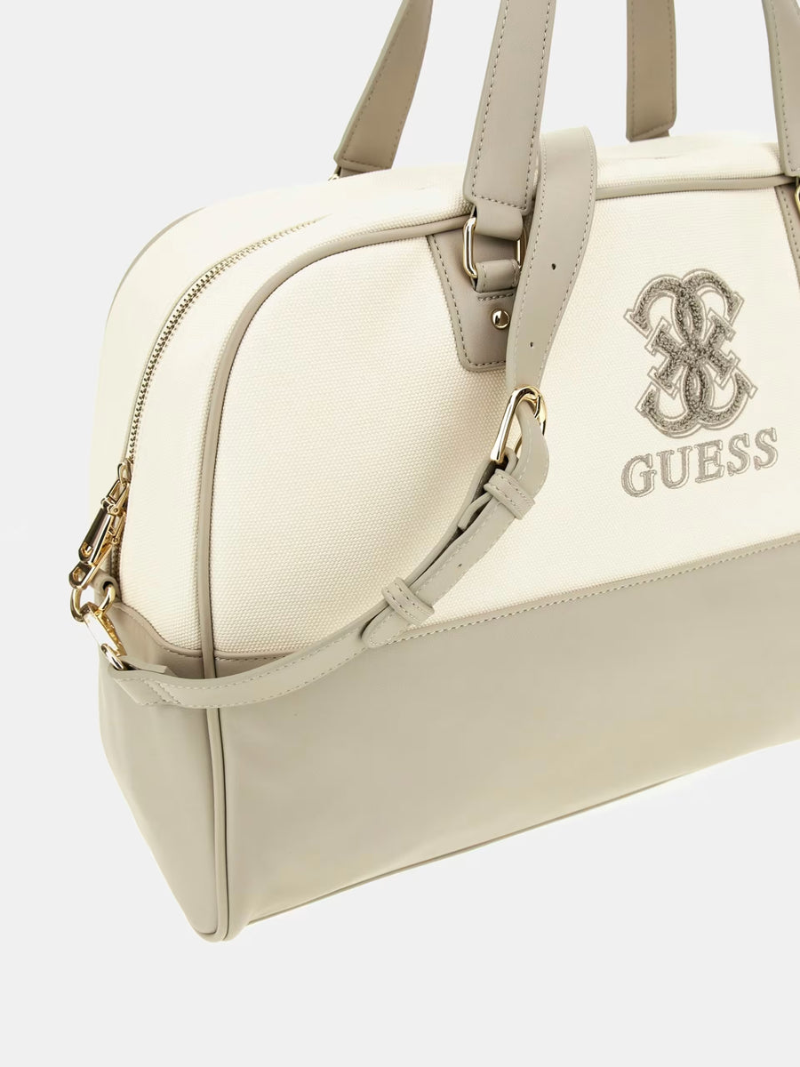 Borsa Guess - Bowling Bag In Similpelle Con Logo 4G — 9/9