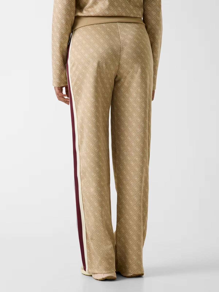 Pantonaloni Guess - Pantaloni Felpati Con Logo 4G — 3/5