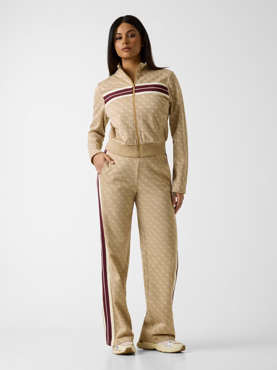 Pantonaloni Guess - Pantaloni Felpati Con Logo 4G — 1/5