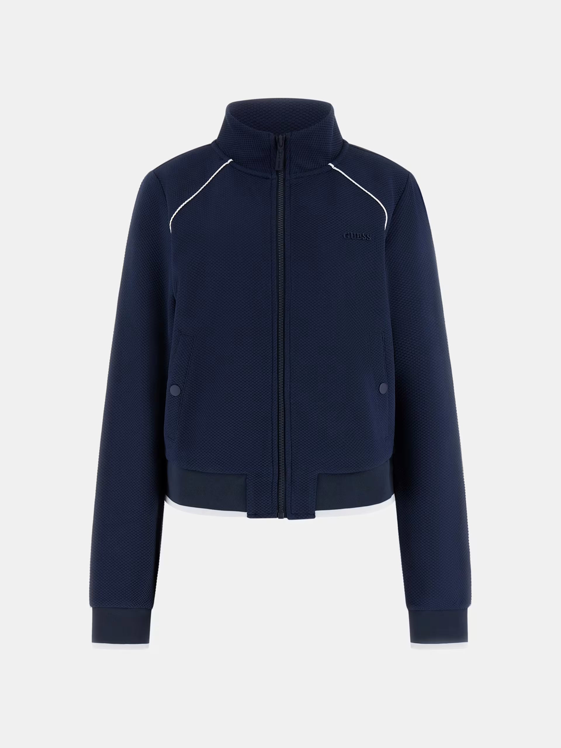 Felpa Guess - Felpa con zip completa