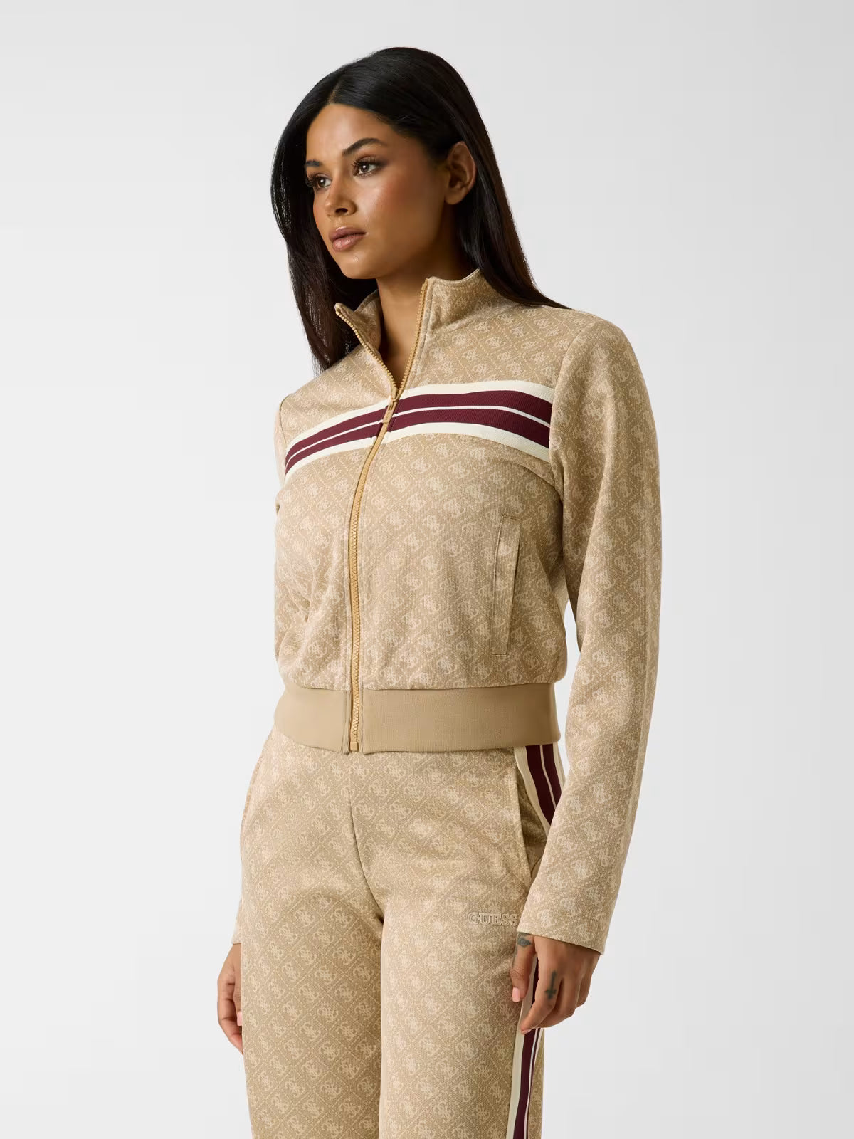 Felpa Guess - Felpa Con Logo 4G