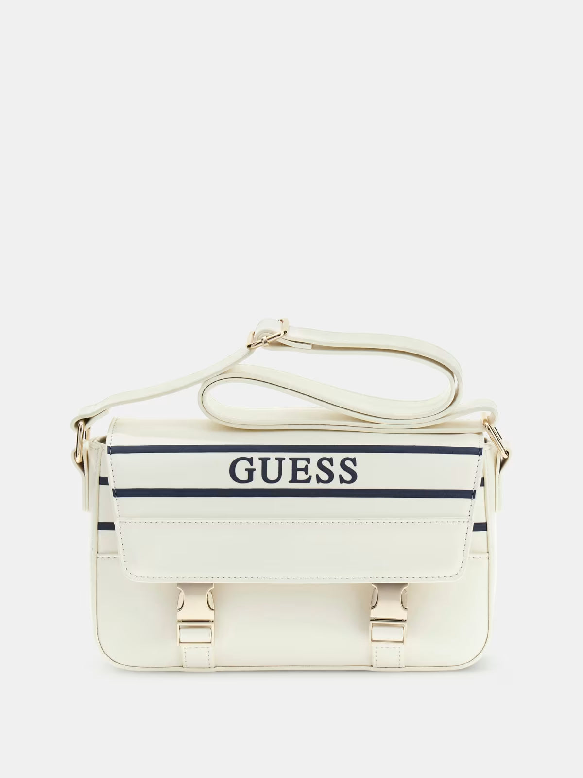Borsa Guess - Borsa a Tracolla Guess Donna Blu con Logo Frontale