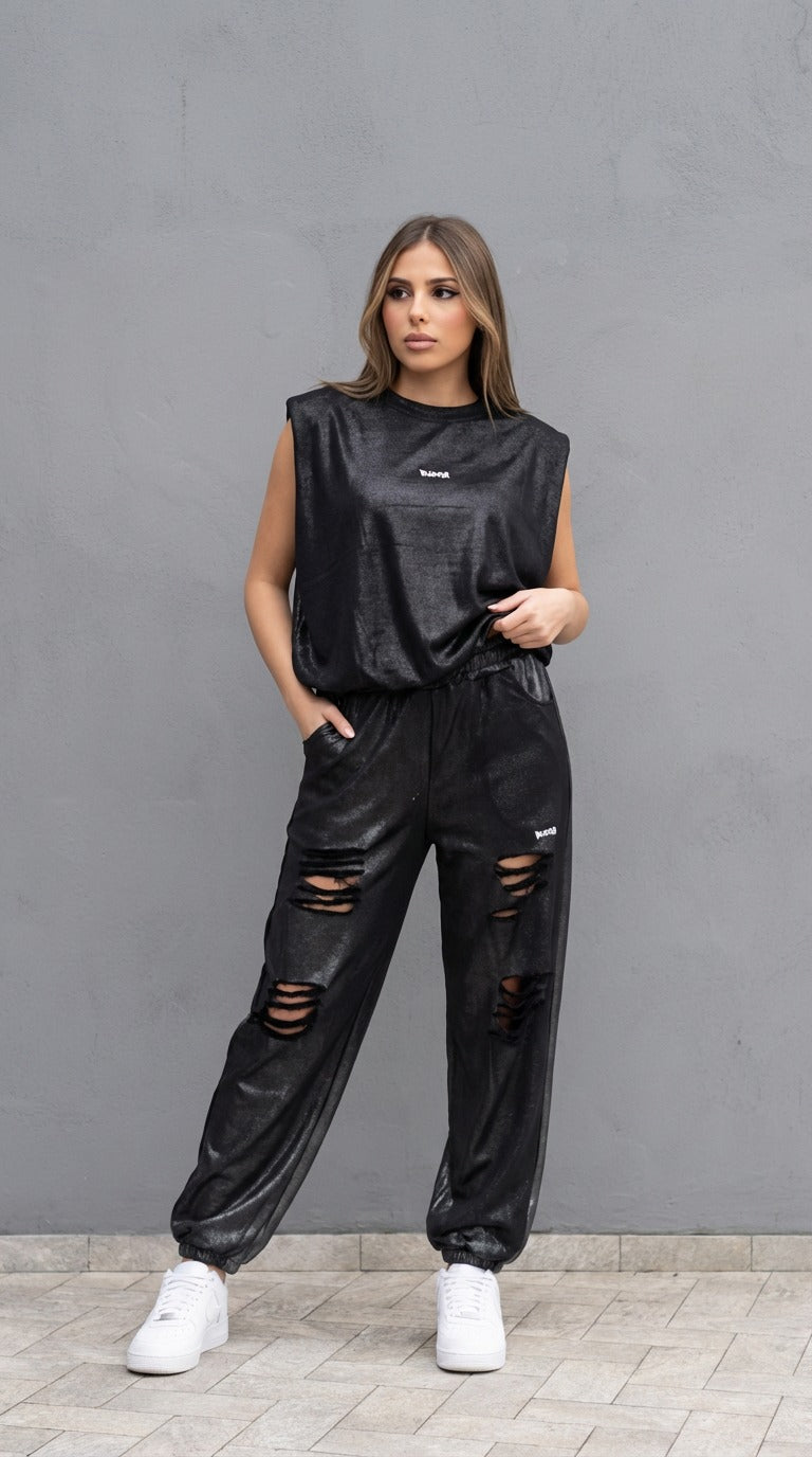 Top Disclaimer Effetto Laminato – Stile Urban & Attitude Decisa — 3/3