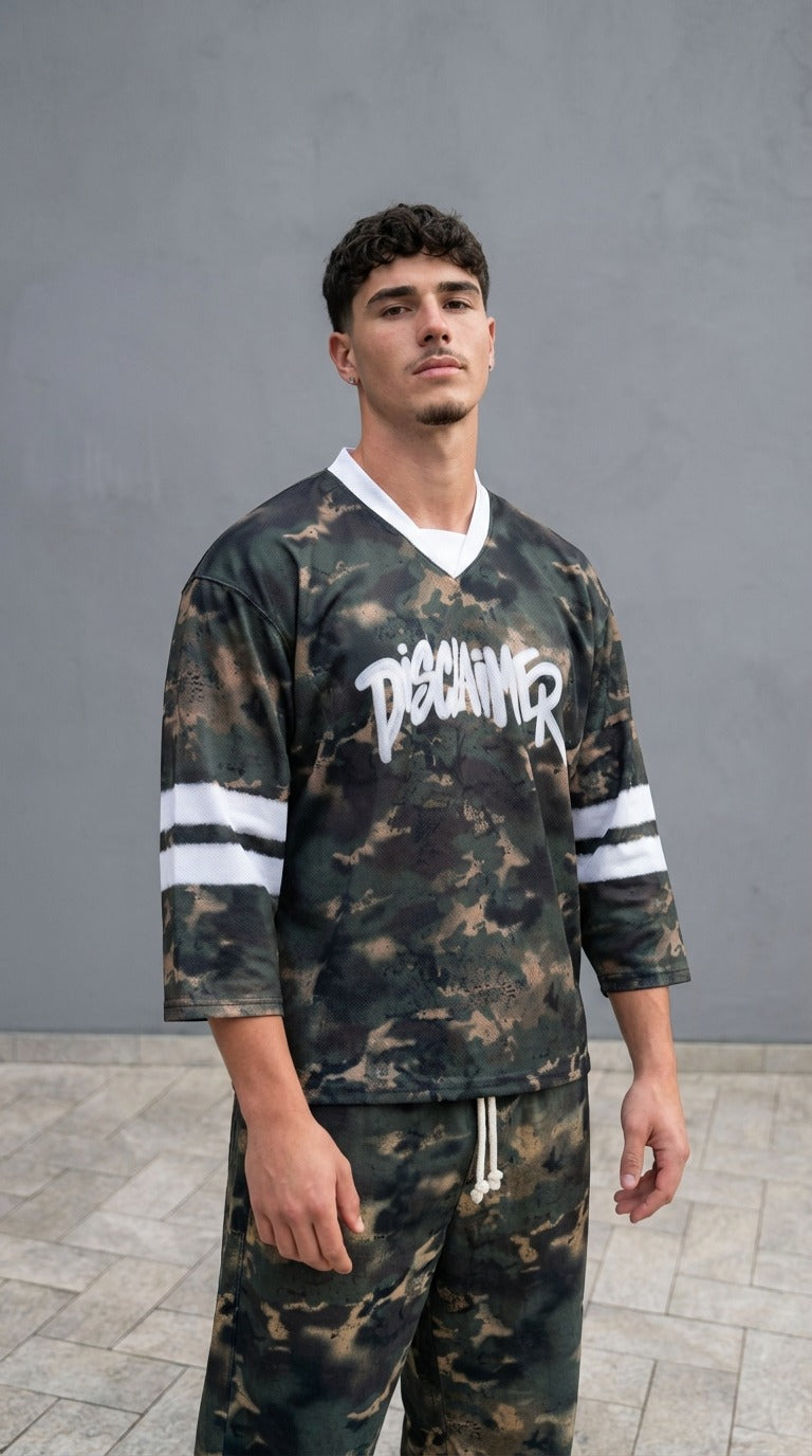 T-Shirt Disclaimer Camo 92 – Stile Urban Streetwear