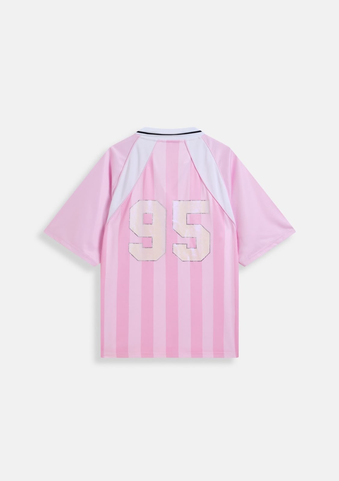 Maglia Pink Stripe 'Juicy' Football Jersey