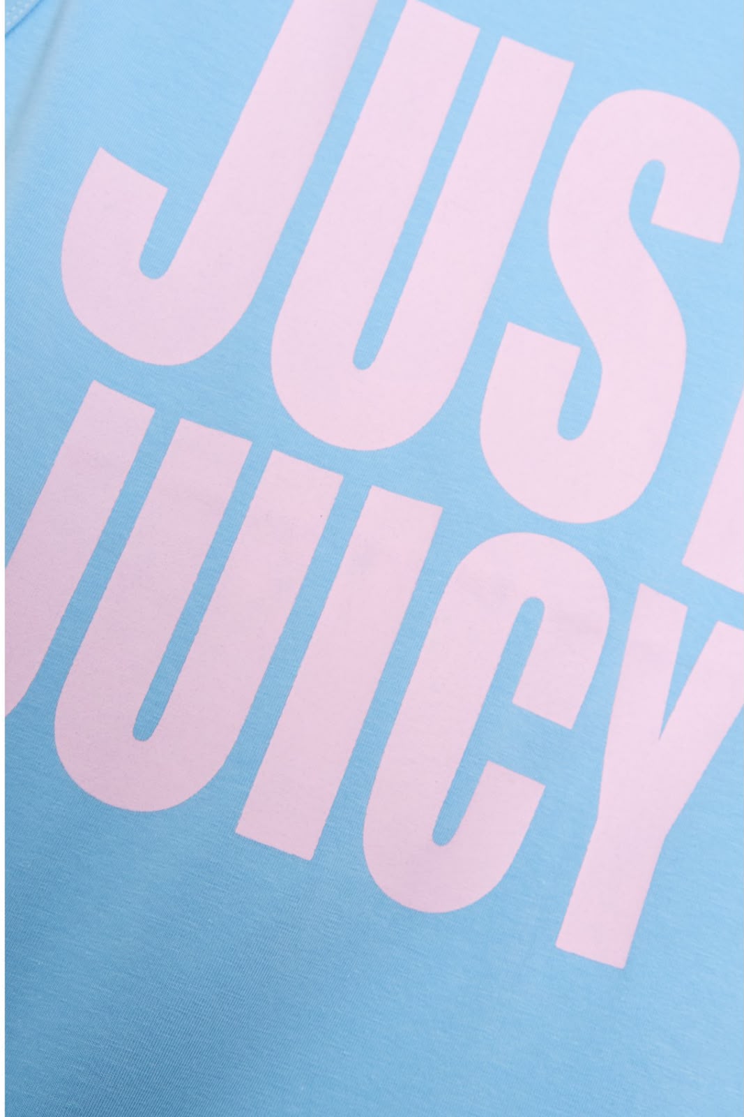 Canotta Powder Blue 'Just Juicy' Tank