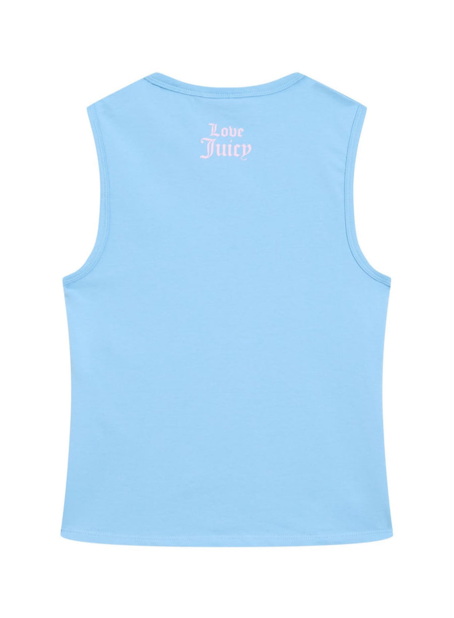 Canotta Powder Blue 'Just Juicy' Tank — 3/3