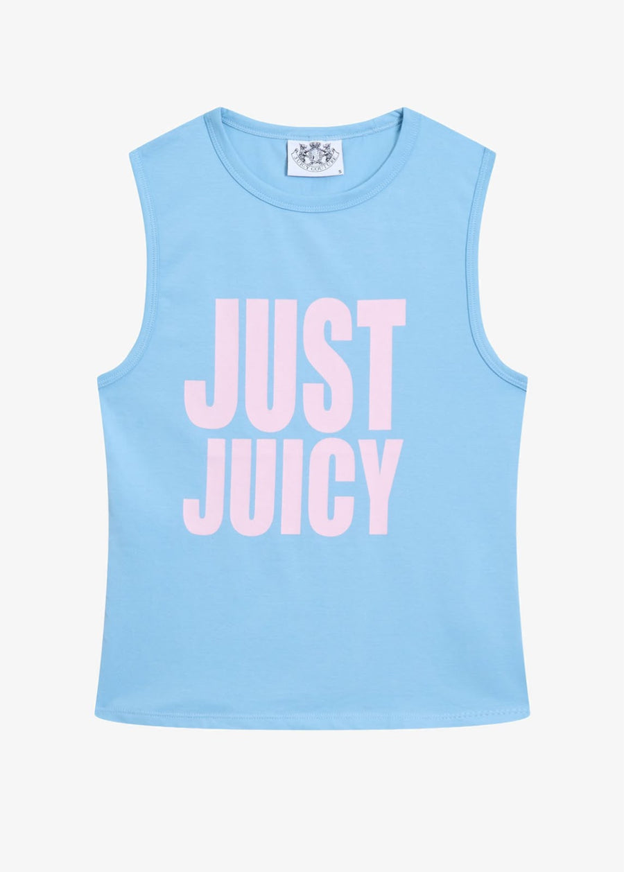 Canotta Powder Blue 'Just Juicy' Tank — 1/3