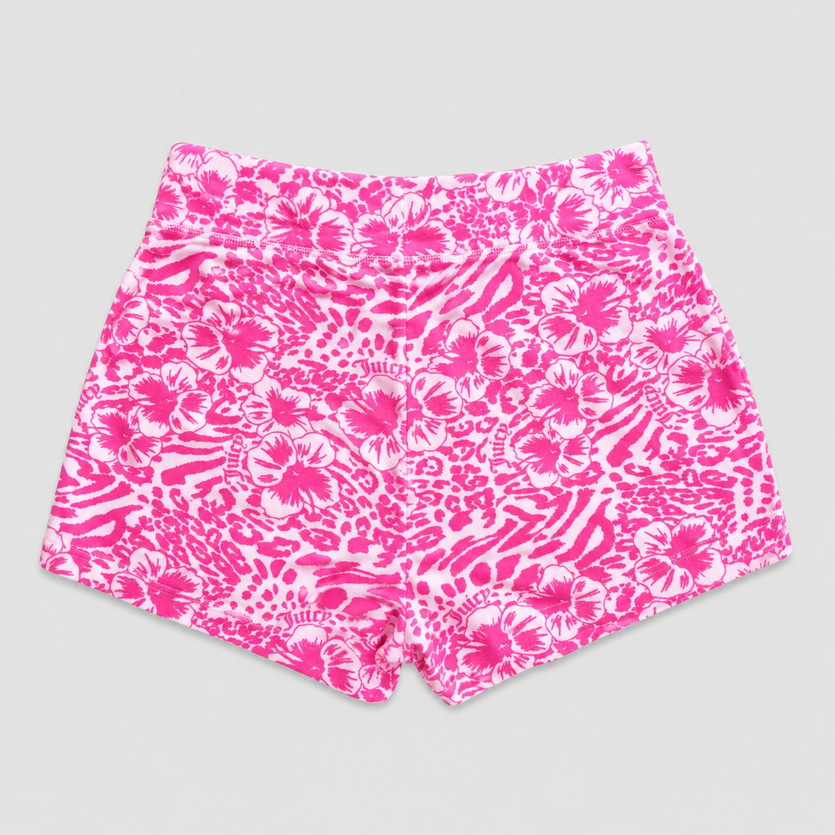 Completo Bandeau Pink Flower Animalier