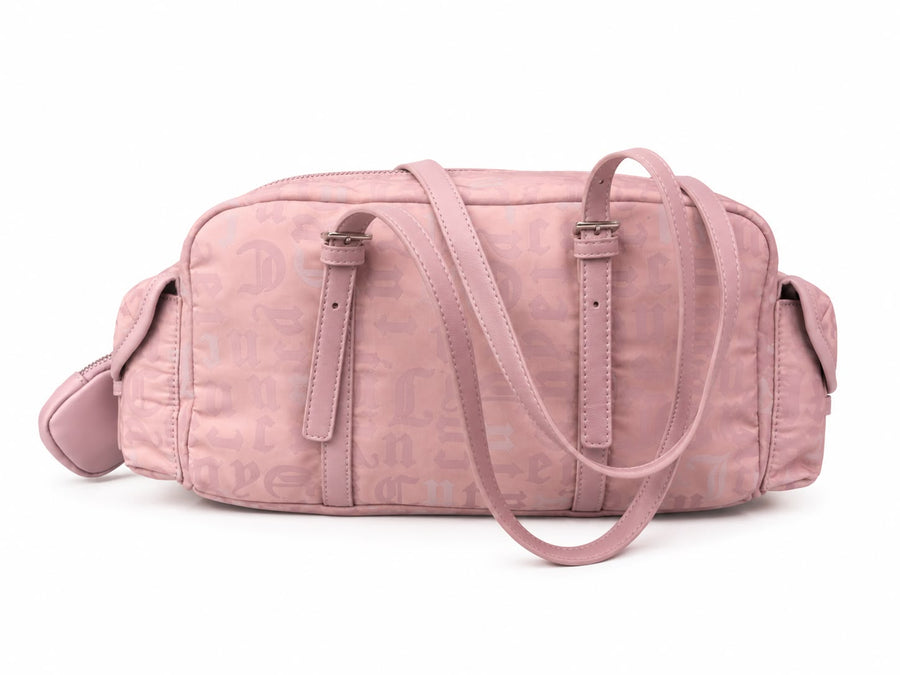 Borsa Bowling Juicy Couture Rosa con Pochette e Charm — 2/2