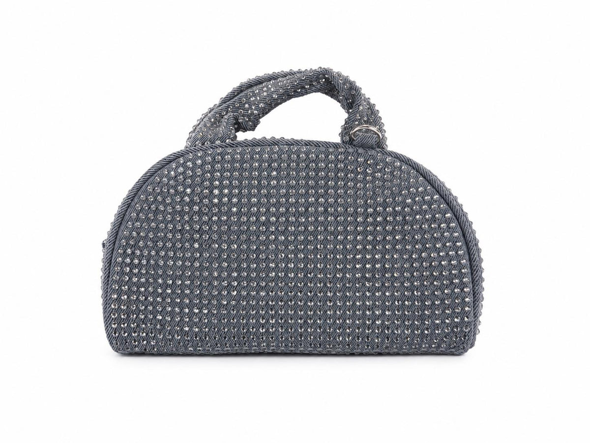 Borsa da Sera Juicy Couture azzurra con Strass