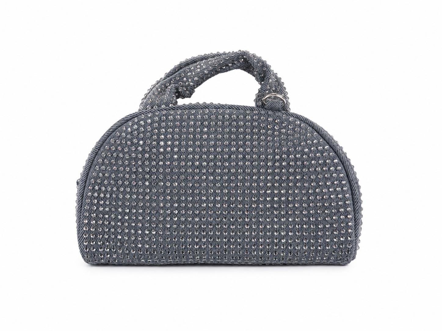 Borsa da Sera Juicy Couture azzurra con Strass