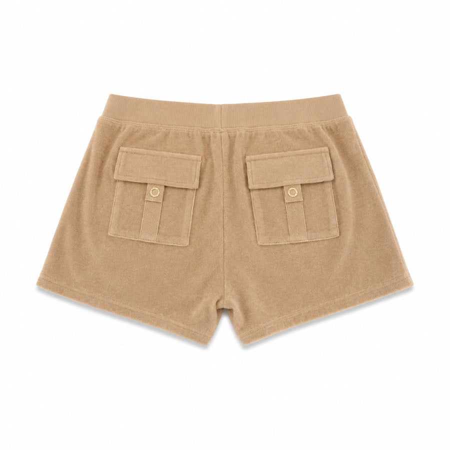 Shorts Donna Juicy Couture in Spugna con Tasche Cargo — 2/4