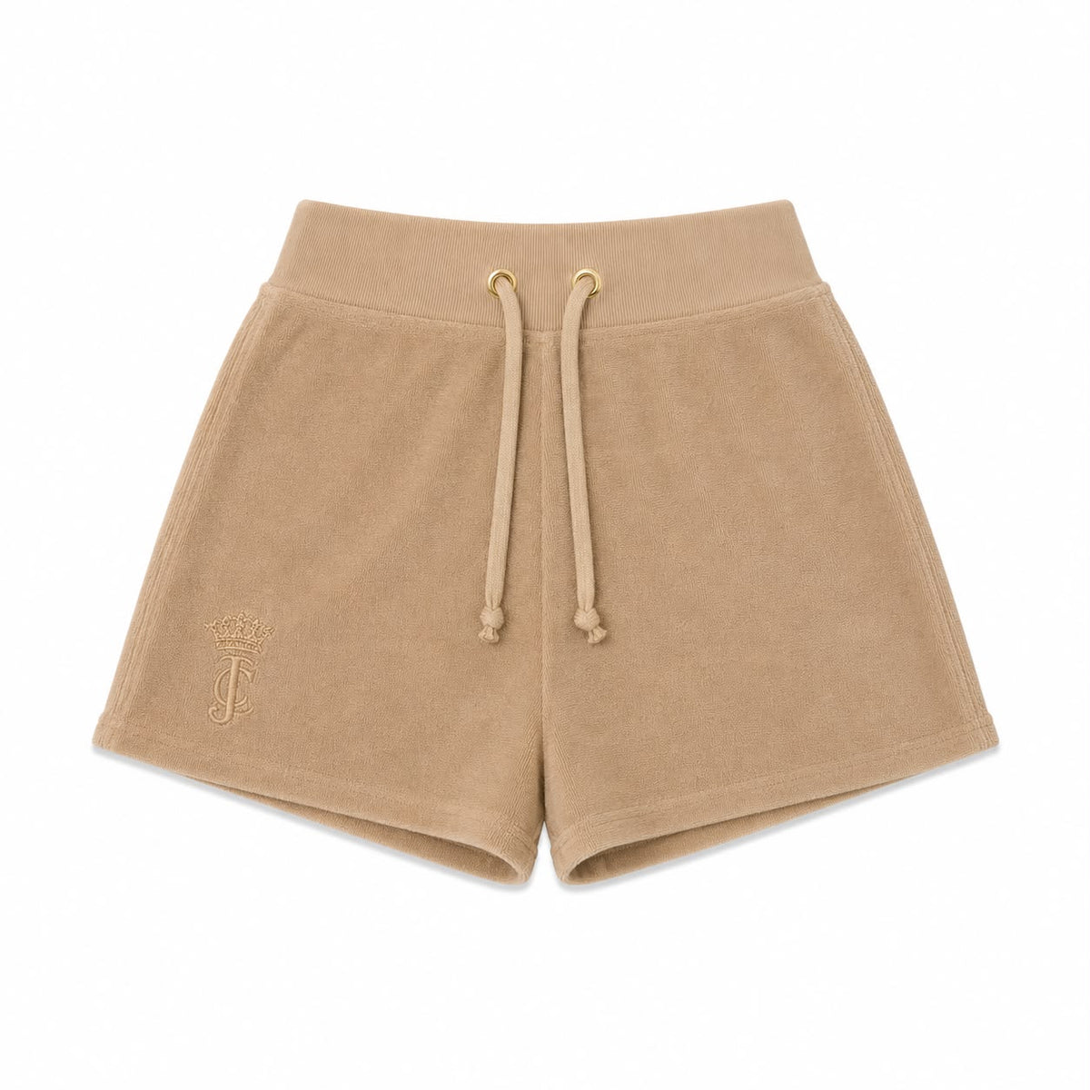 Shorts Donna Juicy Couture in Spugna con Tasche Cargo