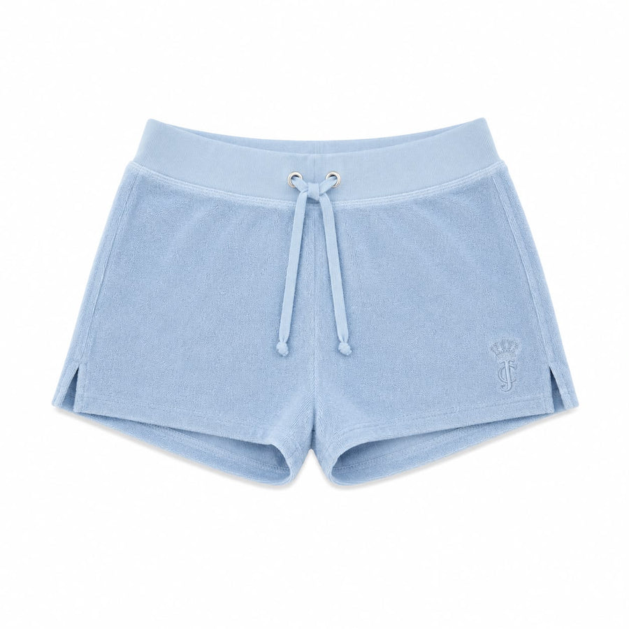 Shorts Donna Juicy Couture in Spugna con Tasche Cargo — 3/4