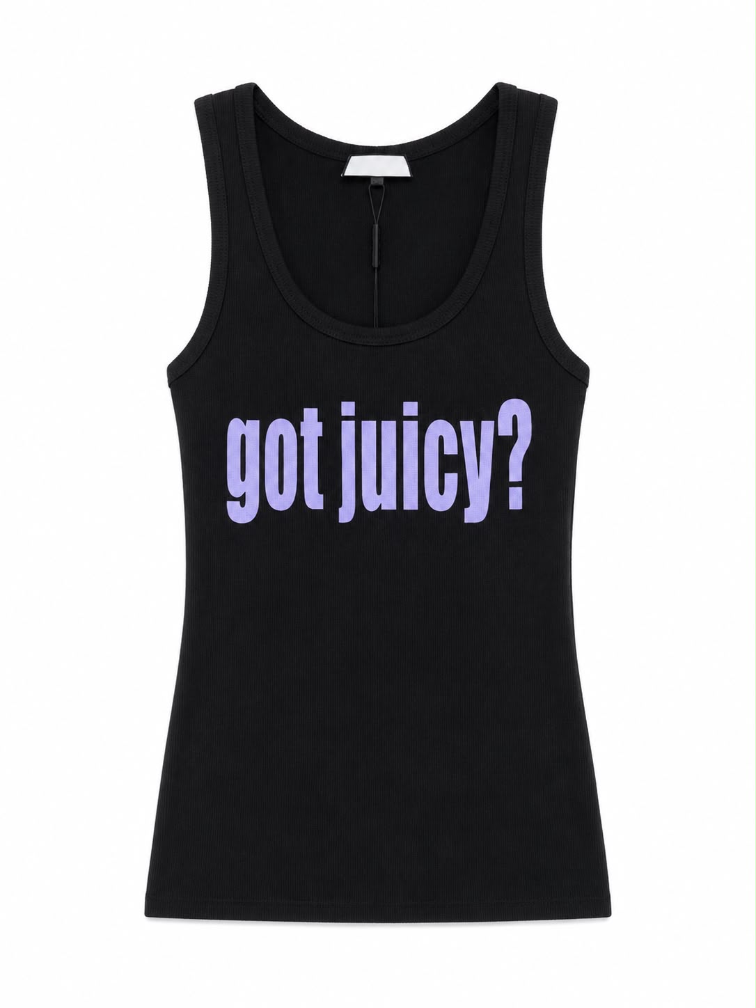 Canotta Donna Juicy Couture a Costine con Stampa Logo