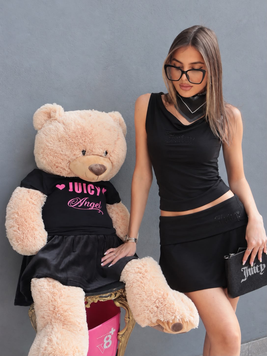 Completo Donna Juicy Couture Top e Minigonna