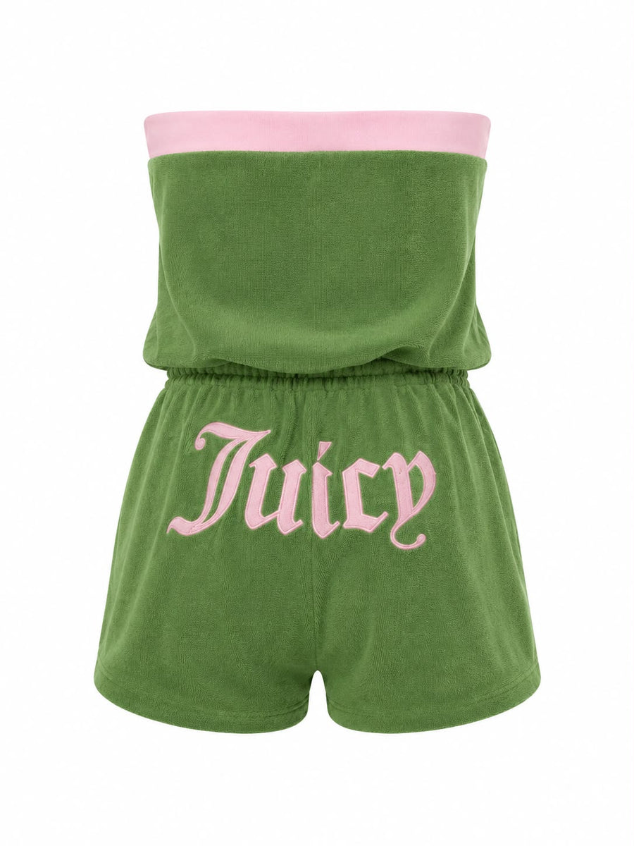 Tutina Corta Donna Juicy Couture in Spugna Bandeau — 3/3
