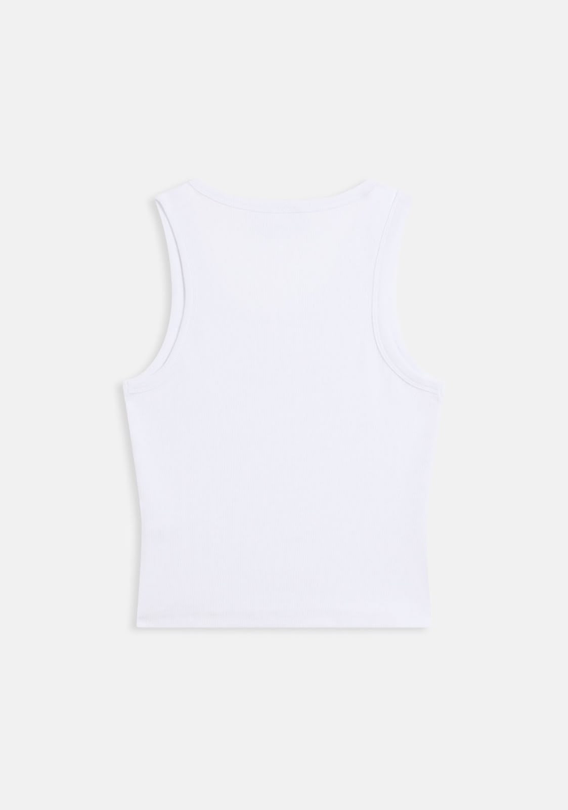 Canotta Sugar  Ribbed 'Juicy' Diamante Tank