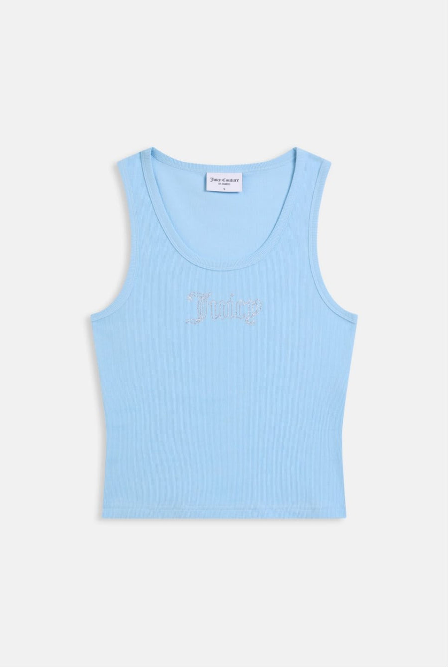 Canotta Sugar  Ribbed 'Juicy' Diamante Tank — 10/12