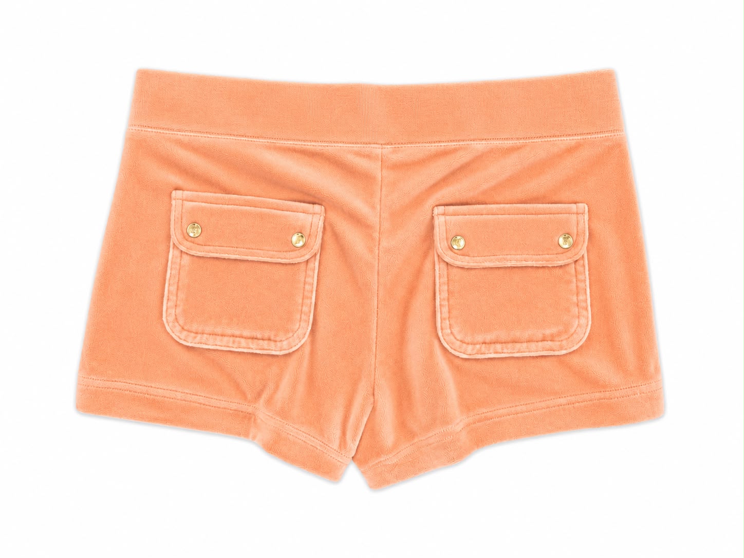 Shorts Donna Juicy Couture in Ciniglia con Logo Ricamato