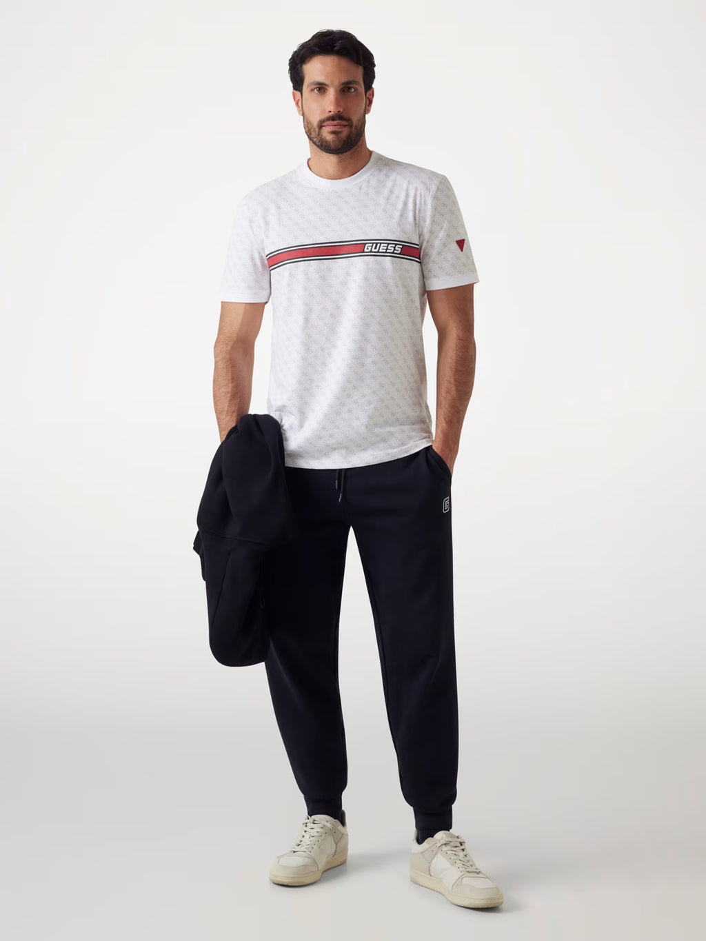 Guess - T-shirt logo all over