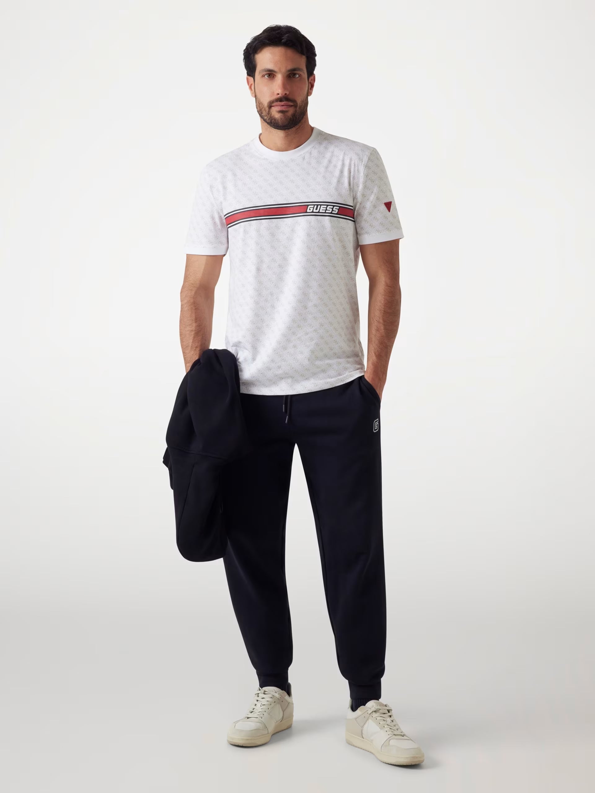 Guess - T-shirt logo all over