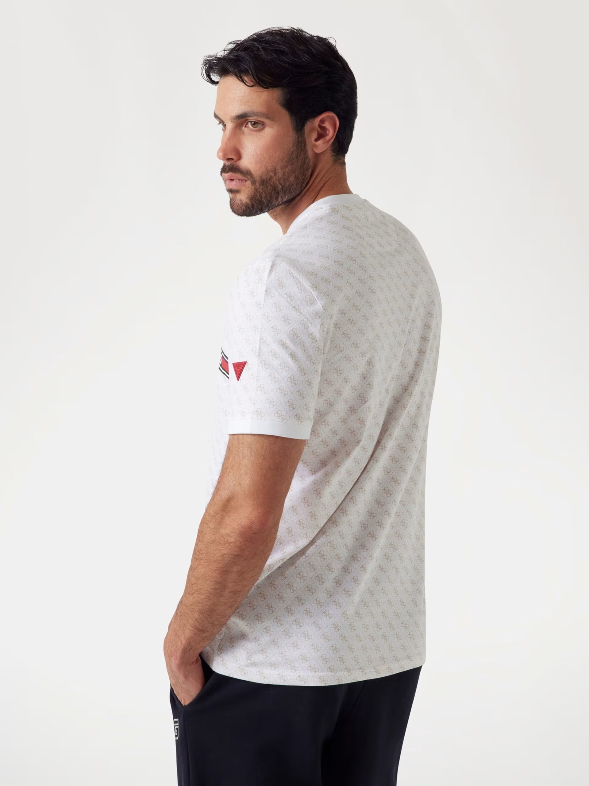 Guess - T-shirt logo all over