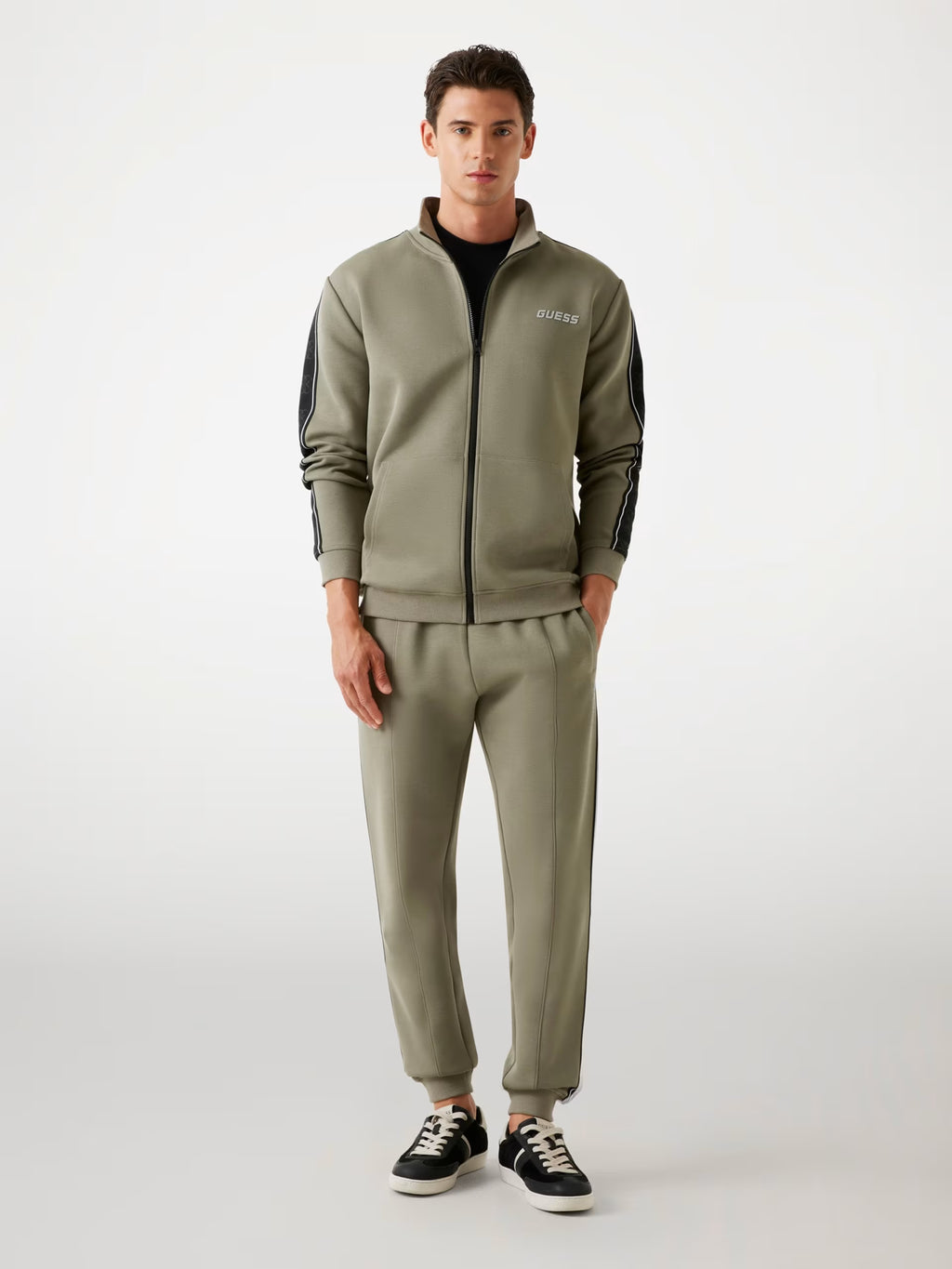 Pantalone Guess - Pantalone jogger con logo laterale