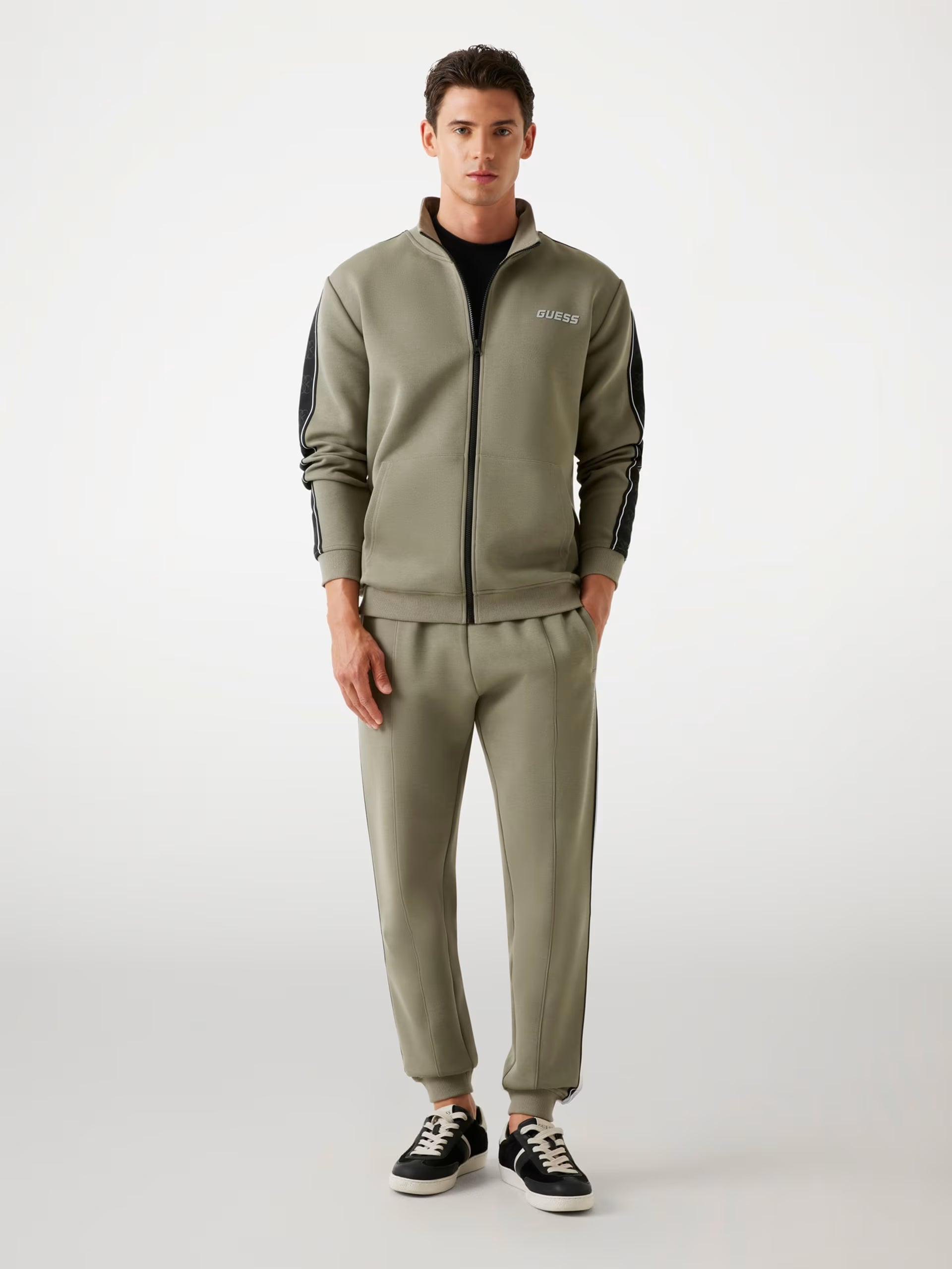 Pantalone Guess - Pantalone jogger con logo laterale